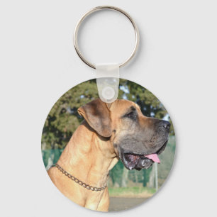 Great Dane Photo Sleutelhanger