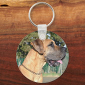 Great Dane Photo Sleutelhanger (Voorkant)