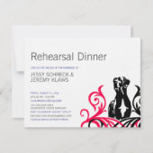 Great Dane pink Rehearsal Kaart (Voorkant)