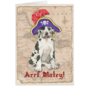 Great Dane Pirate Kaart