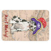 Great Dane Pirate Magneet (Horizontaal)
