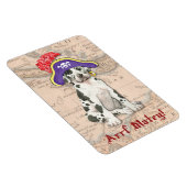 Great Dane Pirate Magneet (Rechterzijde)