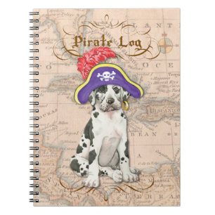 Great Dane Pirate Notitieboek