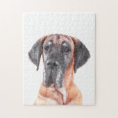 Great Dane Portret Legpuzzel (Verticaal)