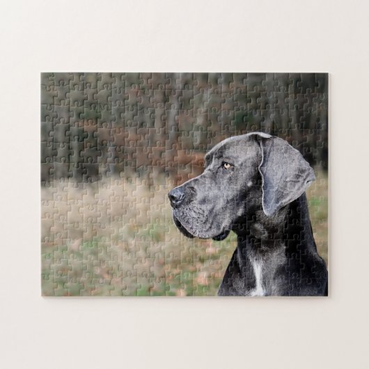 Great Dane Portret Legpuzzel (Horizontaal)