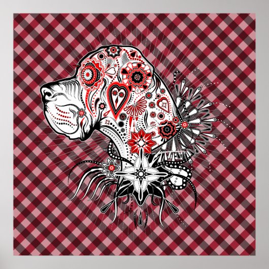 Great Dane Poster (Voorkant)