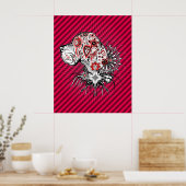 Great Dane Poster (Keuken)