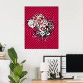 Great Dane Poster (Thuiskantoor)
