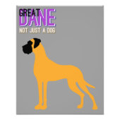 Great Dane Poster (Voorkant)