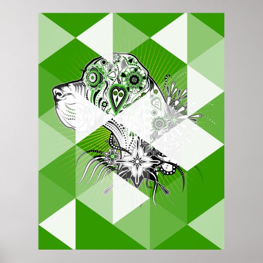 Great Dane Poster (Voorkant)