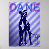 Great Dane Poster (Voorkant)