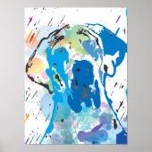 Great Dane Print Poster (Voorkant)