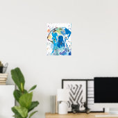 Great Dane Print Poster (Thuiskantoor)