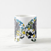 Great Dane Pup in Daffodils Black Koffiemok (Center)