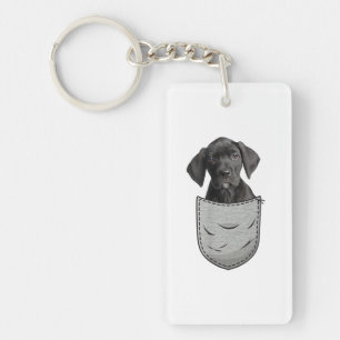 Great Dane Puppy Apollo of Dogs Gentle Giant Owner Sleutelhanger