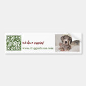 Great Dane Puppy te Koop Bumpersticker (Voorkant)