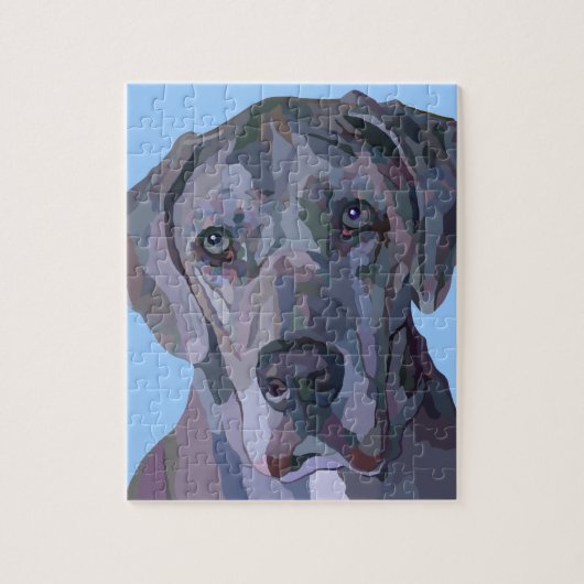 Great Dane Puzzle Legpuzzel (Verticaal)