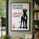 Great Dane Reddings QR-code Poster
