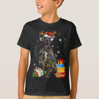 Great Dane Reindeer kerstlampjes Funny Dog Xma