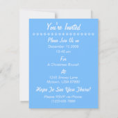 Great Dane Reindeer Kerstmis Black UC Kaart (Achterkant)