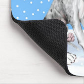 Great Dane Reindeer Kerstmis Merle UC Muismat (Hoek)