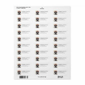 Great Dane Retouradreslabels Etiket (Full Sheet)