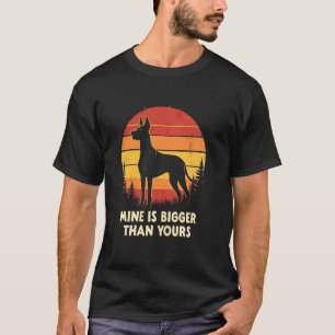 Great Dane Roem - De mijne is groter dan de jouwe T-shirt