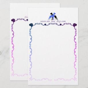 Great Dane romantische briefpapier