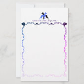Great Dane romantische briefpapier (Voorkant)