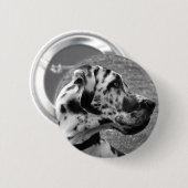 GREAT DANE RONDE BUTTON 5,7 CM (Voorkant /achterkant)
