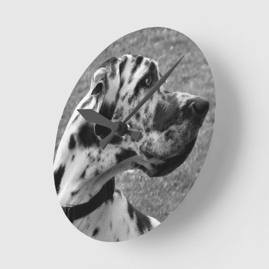 GREAT DANE RONDE KLOK (Hoek)