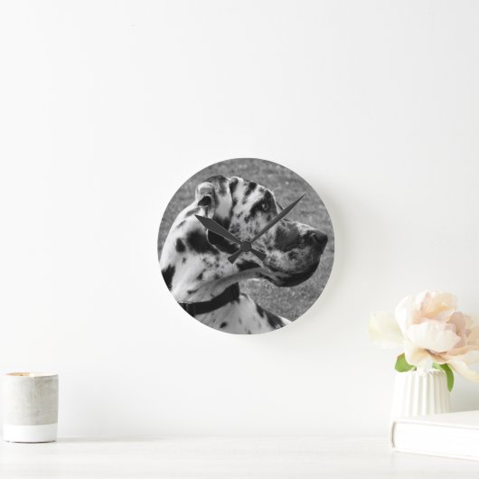 GREAT DANE RONDE KLOK (Huis)