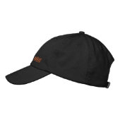 Great Dane Silhouet met Naam Geborduurde Pet (Links)
