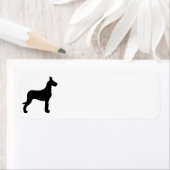 Great Dane silo black Etiket (Insitu)