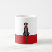 Great Dane Sit Black UC Koffiemok (Center)