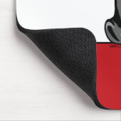 Great Dane Sit Black UC Muismat (Hoek)