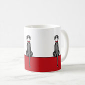 Great Dane Sit Mantle UC Koffiemok (Voorkant rechts)