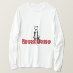 Great Dane Sit MerleB UC T-shirt