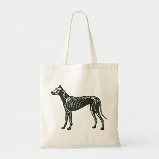 Great Dane skeleton Tote Bag (Voorkant)