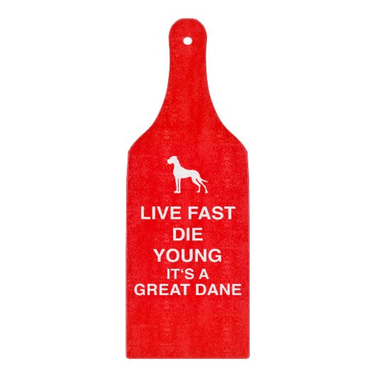 Great Dane Snijplank (Voorkant)