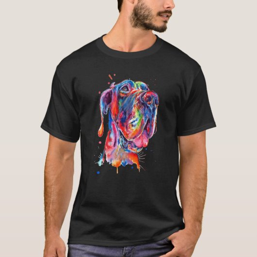 Great Dane Splash Dane T-shirt (Voorkant)