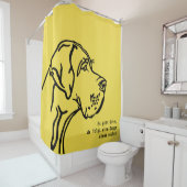 Great Dane Statement (Duits)  Douchegordijn (In situ)