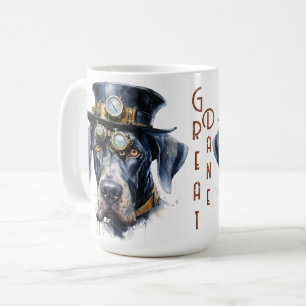 Great Dane Steampunk Hond Koffiemok