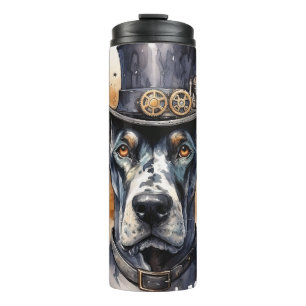 Great Dane Steampunk Hond Thermosbeker