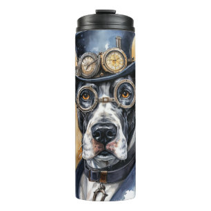 Great Dane Steampunk Hond Thermosbeker