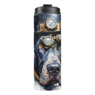 Great Dane Steampunk Hond Thermosbeker