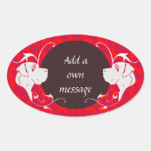 Great Dane Sticker (Voorkant)