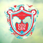 Great Dane Sticker / Cling (Vel 3)