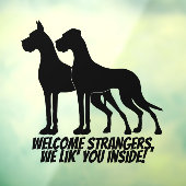 Great Dane Sticker / Folie (Vel 3)