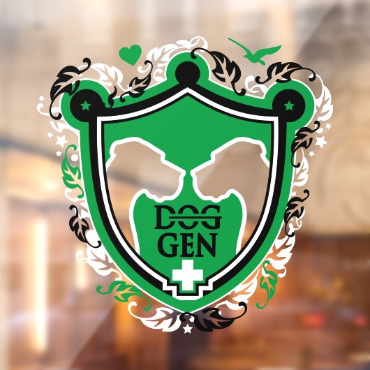 Great Dane sticker / folie sticker (Vel 2)